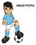 Soccer player of Argentina