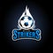 Soccer strikers esport logo