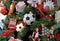 Soccer Themed Christmas Tree