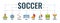Soccer Typography Banner