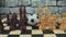 Soccerball among chess