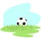 Soccerball vector