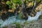 Soce river gorge in Slovenian Alps