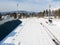 Sochi, Krasnaya Polyana, Russia - February 24, 2016: Laura Cross-Country Ski and Biathlon Center