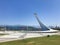 Sochi/Russia - August 2019: Singing Fountains in Olympic Park