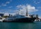 SOCHI/RUSSIAN FEDERATION - SEPTEMBER 29 2014: a steam ship