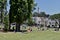 Social distance circles, Washington Square San Francisco, 1.