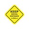 Social Distancing. Keep safe distance 2 metres icon. Warning Sign. Vector Image. EPS 10.