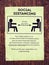 Social Distancing Measure Coronavirus Covid-19 Poster Print Notice