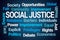 Social Justice Word Cloud