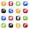 Social media & blog icons - color series