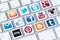 Social media buttons