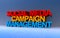 social media campaign management on blue