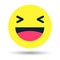social media haha reacts illustration happy smile fun funny symbol design