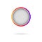 Social media icon avatar frame. Live stories user video streaming. Colorful gradient frame for photo. Vector illustration