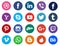 Social media icon collection