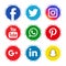 Social media icons