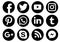 Social media icons