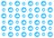 Social media pattern background with thumbs up. Comments, Likes, ok and approval. Vector illustration design