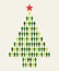 Social media people Christmas tree