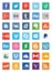 Social Media Square Icons (Set 2)