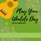 Social media template for Play Your Ukulele Day.