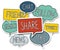 Social Network Concepts in Speech Bubbles