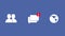 Social network icons animation Social media icons animation
