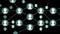 Social Network People Icon Link Connection Technology Loop Animation, black background. Technology Icon Symbol Digital