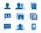 Social network user icons