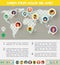 Social Networks Users infographics