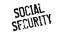 Social Security rubber stamp