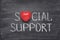 Social support heart