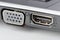 Sockets HDMI and DisplayPort