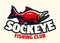 Sockeye Salmon Fish Mascot Logo