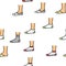 Socks Fabric Accessory Vector Seamless Pattern