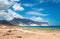 Socotra island coastline with sand dunes of Archer, Yemen