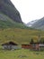 Sod Roof Cabins in Geiranger, Norway