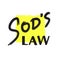 Sod`s law - simple handwritten fancy quote, American slang, urban dictionary.