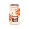 Soda drink in can. Fizzy carbonated fruit lemonade, cold summer juicy beverage in aluminum tin. Grapefruit sparkling