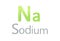 Sodium chemical symbol as in the periodic table