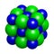 Sodium chloride (rock salt, halite, table salt), crystal structure