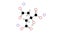 sodium citrate molecule, structural chemical formula, ball-and-stick model, isolated image trisodium salt of citric acid