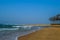 Sodwana bay pristine beach near a lagoon and Isimangaliso wetlan