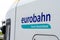 Soest, Germany - August 23, 2021: Eurobahn logo on the train