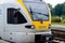 Soest, Germany - August 23, 2021: Eurobahn train FLIRT 1 at the railway station
