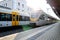 Soest, Germany - August 23, 2021: Eurobahn train FLIRT 1 at the railway station