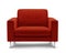 Sofa furniture on white background