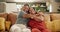 Sofa, hug and senior mother with woman for loving relationship, bonding and relax together. Family, home and portrait of