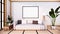 Sofa japanese on room  japan and the white.3D rendering